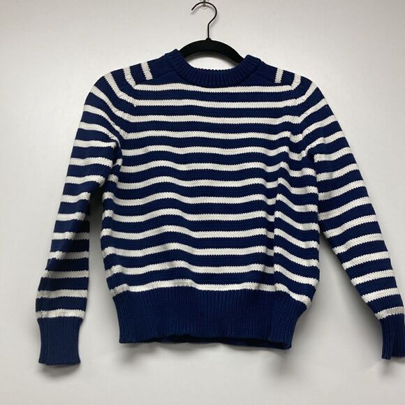 J.Crew Relaxed pullover sweater in stripe - Picture 7 of 8